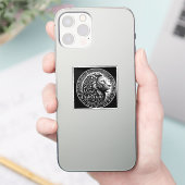 Lion sound zazzle craft sticker (Telefoon)