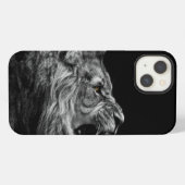 Lion Space Gray Iphone 6 Hoesje (Achterkant horizontaal)