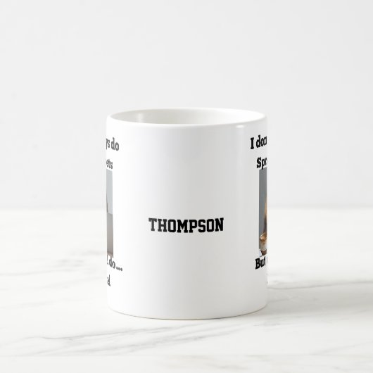 lion spreadsheet office Mug Koffiemok (Center)