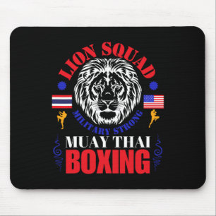 Lion Squad Thailand Kickboksen Muay Thai Mma Train Muismat