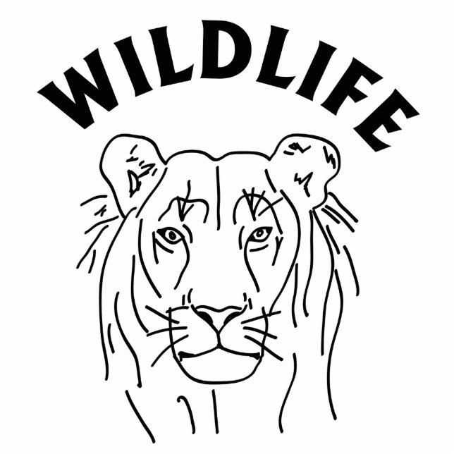 Lion Staand Fotobeeldje (Voorkant)