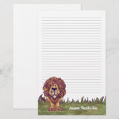 Lion Stationery Briefpapier (Voorkant / Achterkant)