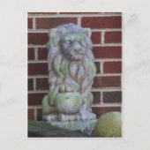 Lion Statue Briefkaart (Voorkant)