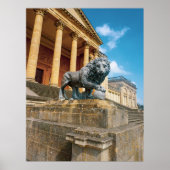 Lion Statue Poster (Voorkant)