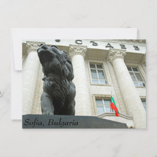 Lion statue, Sofia, Bulgarije