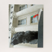 Lion statue, Sofia, Bulgarije 520-pc Legpuzzel (Verticaal)
