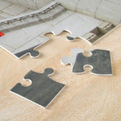 Lion statue, Sofia, Bulgarije 520-pc Legpuzzel (Zijkant)
