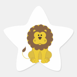 Lion Ster Sticker