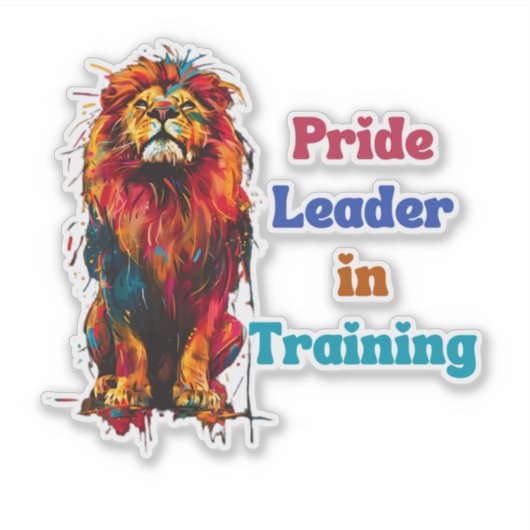 Lion Sticker (Voorkant)