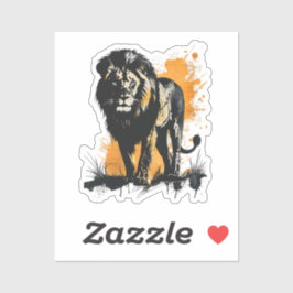 Lion Sticker