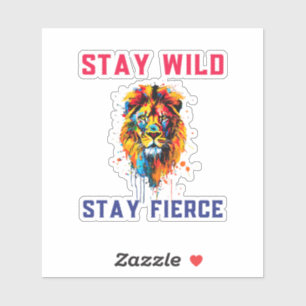 Lion Sticker