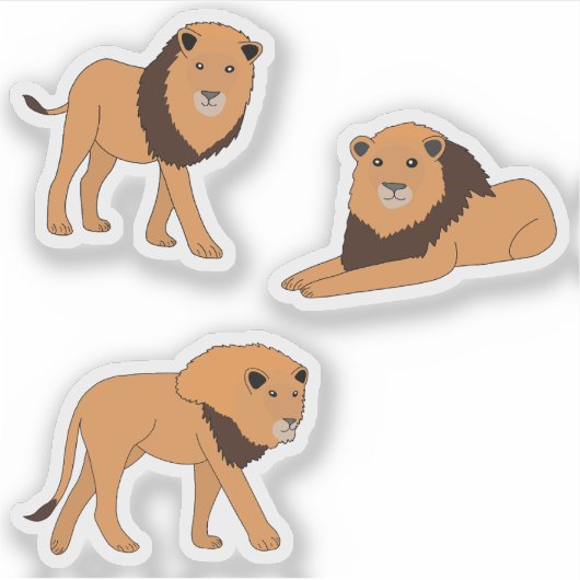 Lion Sticker (Voorkant)