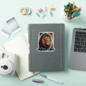 Lion sticker ideaal voor sportliefhebbers (iPad Cover)