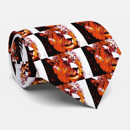 Lion Stropdas (Opgerold)