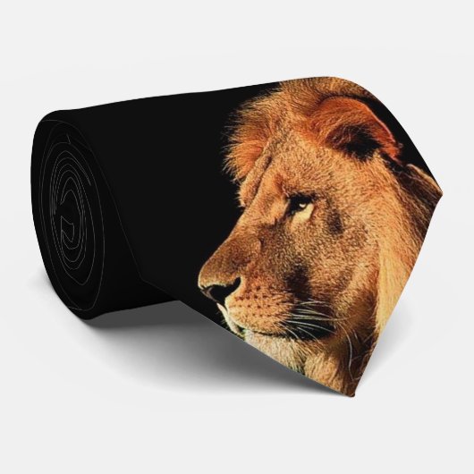 Lion Stropdas (Opgerold)