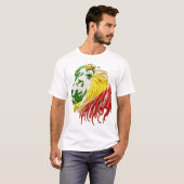 LION STYLE JAMAICAN KING T-SHIRT (Voorkant volledig)