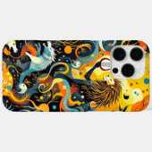 Lion Sun Case-Mate iPhone Case (Achterkant (horizontaal))