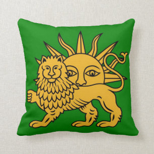 Lion & Sun Kussen