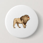 Lion Sunbril Ronde Button 7,6 Cm (Voorkant)