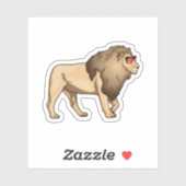 Lion Sunbril Sticker (Vel)