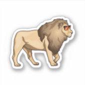 Lion Sunbril Sticker (Voorkant)