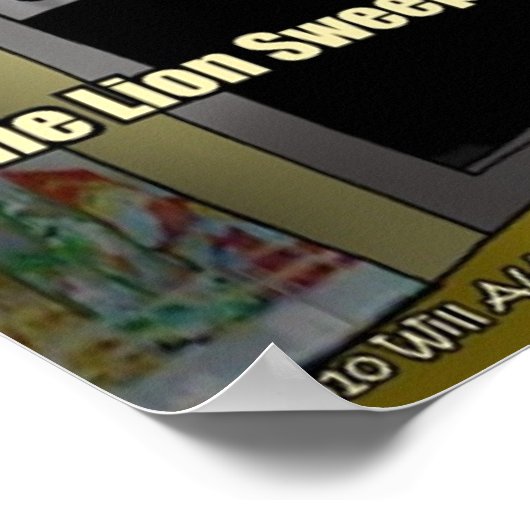 Lion Sweeps Tonight Funny Posters van de Londense  (Hoek)