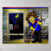Lion Sweeps Tonight Funny Posters van de Londense  (Voorkant)