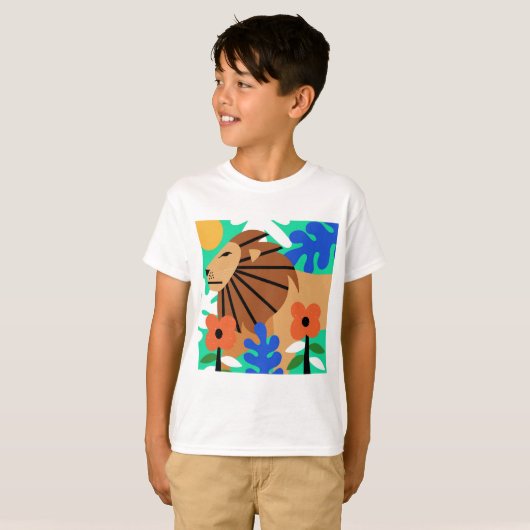 Lion T-shirt (Voorkant volledig)