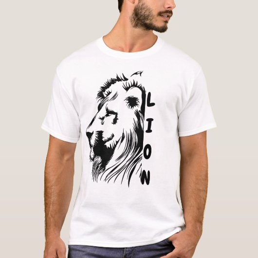 Lion t-shirt (Voorkant)