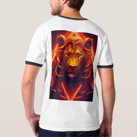 Lion T shirt (Achterkant volledig)