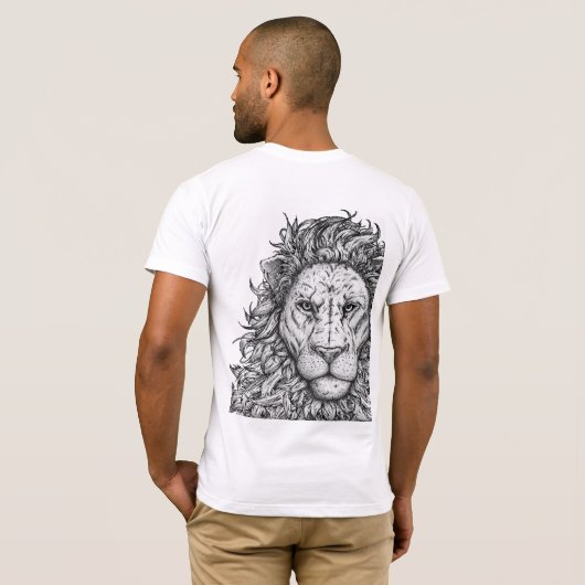 Lion T-shirt (Achterkant volledig)