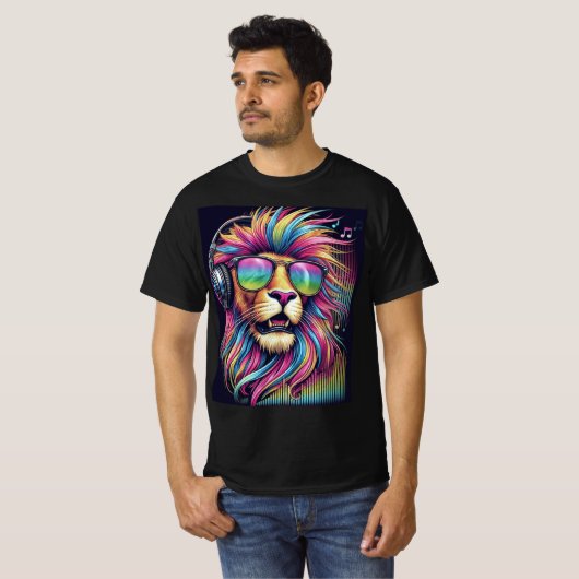LION T-Shirt BOND en ARTISTIEK (Voorkant volledig)