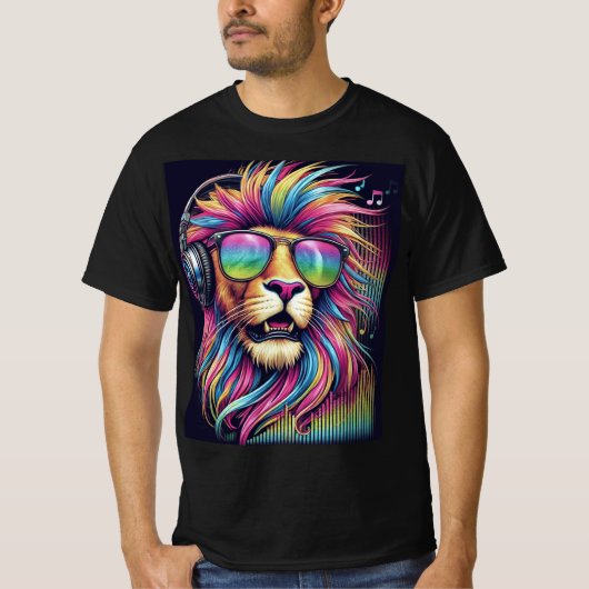 LION T-Shirt BOND en ARTISTIEK (Voorkant)
