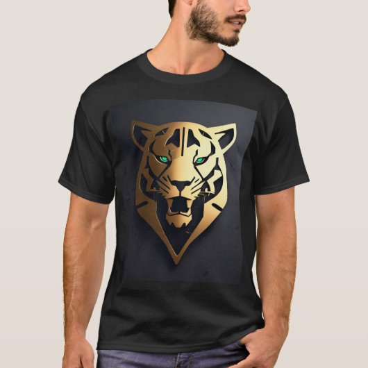 Lion T-shirt voor mannen (Voorkant)