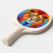 Lion Tafeltennisbatje (Voorkant Gekanteld)