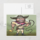 Lion Tamer Briefkaart (Voorkant / Achterkant)