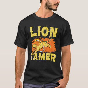 Lion Tamer Circus Staff Costuum Carnival Thema Par T-shirt