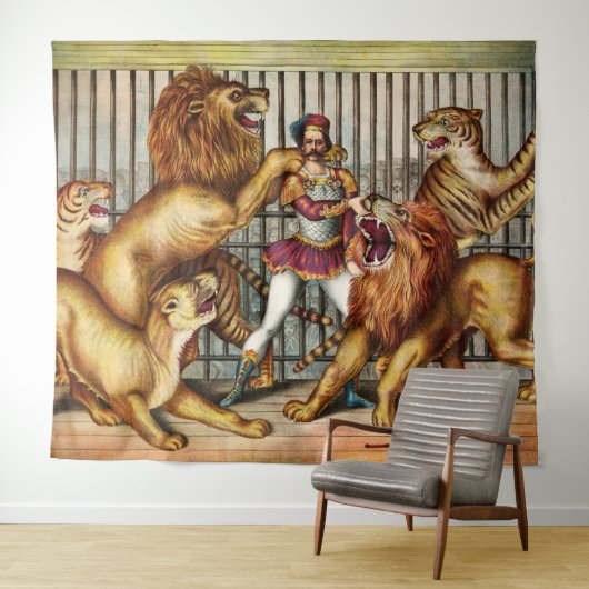 Lion Tamer  Wandkleed (In Situ (horizontaal))
