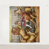 Lion Tamer  Wandkleed (Voorkant)