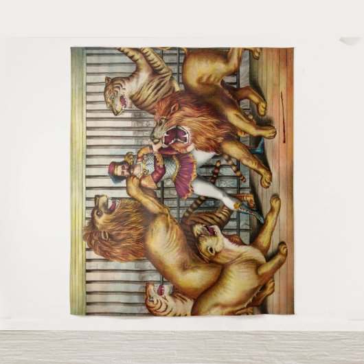 Lion Tamer  Wandkleed (Voorkant)