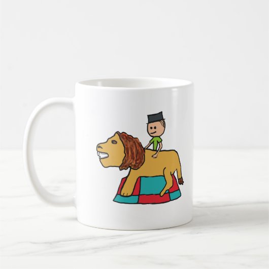 Lion Taming Koffiemok (Links)