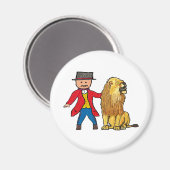 Lion Taming Magneet (Voorkant / Achterkant)