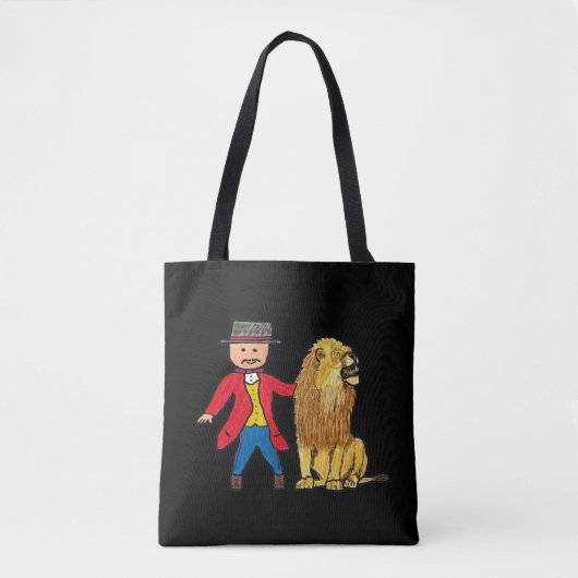 Lion Taming Tote Bag (Voorkant)