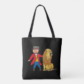 Lion Taming Tote Bag (Achterkant)