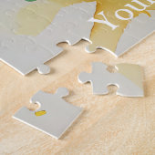 Lion tapestry watercolour fantasy mosaic diamond legpuzzel (Zijkant)