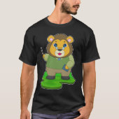 Lion Teacher Pointer T-shirt (Voorkant)