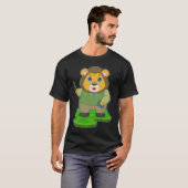 Lion Teacher Pointer T-shirt (Voorkant volledig)