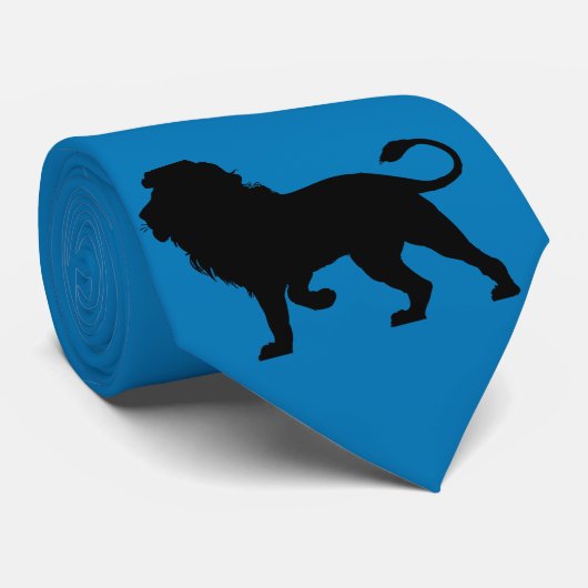 Lion Team Mascot Stropdas (Opgerold)