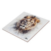 Lion Tegeltje (Zijkant)