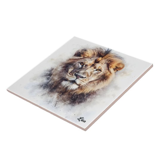 Lion Tegeltje (Zijkant)